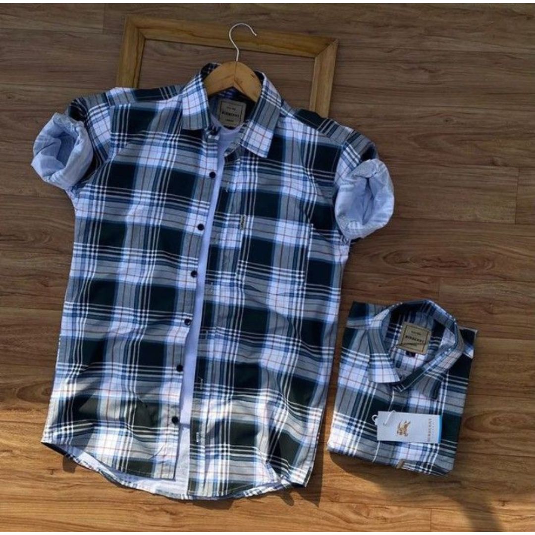 Men's Checked Casual Shirt (Pack of 4)