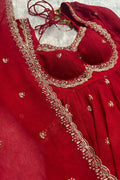 Elegance Unveiled: A Red Dress in Luxury