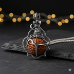 Shiva Rudraksh Pendant - A Confluence of Power, Peace, and Well-being