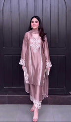Luxurious Suit Adorned with Intricate
