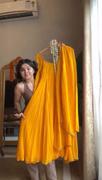 Radiant Elegance: A Yellow Dress Enchantment Unveiled