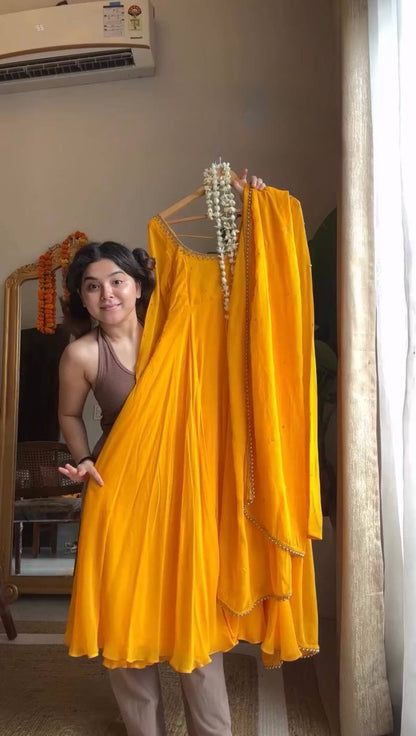 Radiant Elegance: A Yellow Dress Enchantment Unveiled