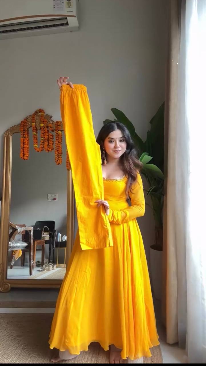 Radiant Elegance: A Yellow Dress Enchantment Unveiled