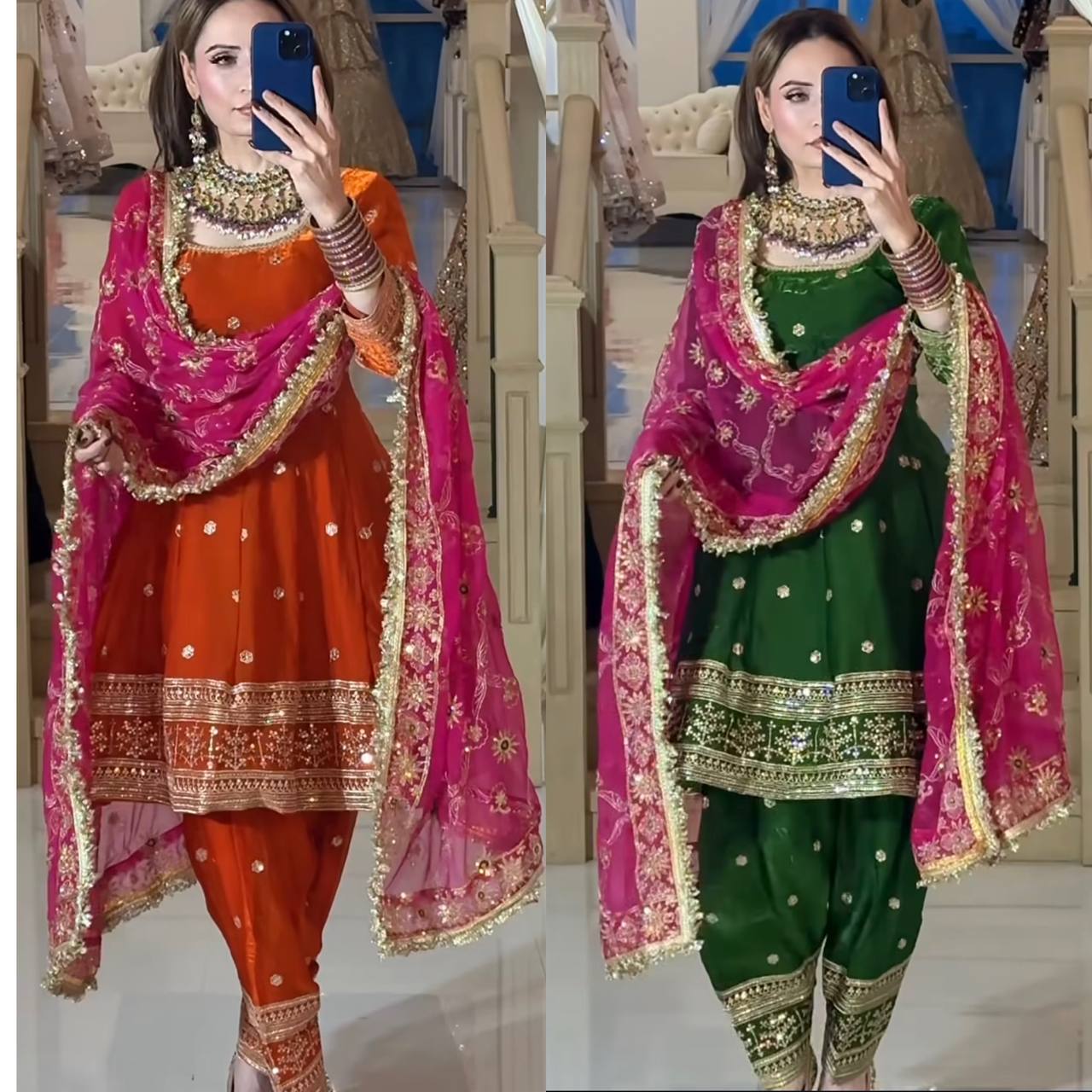 Premium Patiala Suit with Embroidered Dupatta