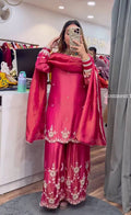 Radiant Moments  A Pink Dress Selfie Experience