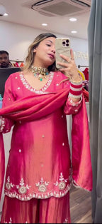 Radiant Moments  A Pink Dress Selfie Experience