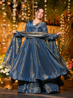 “Midnight Majesty Anarkali – Shine in Every Step”