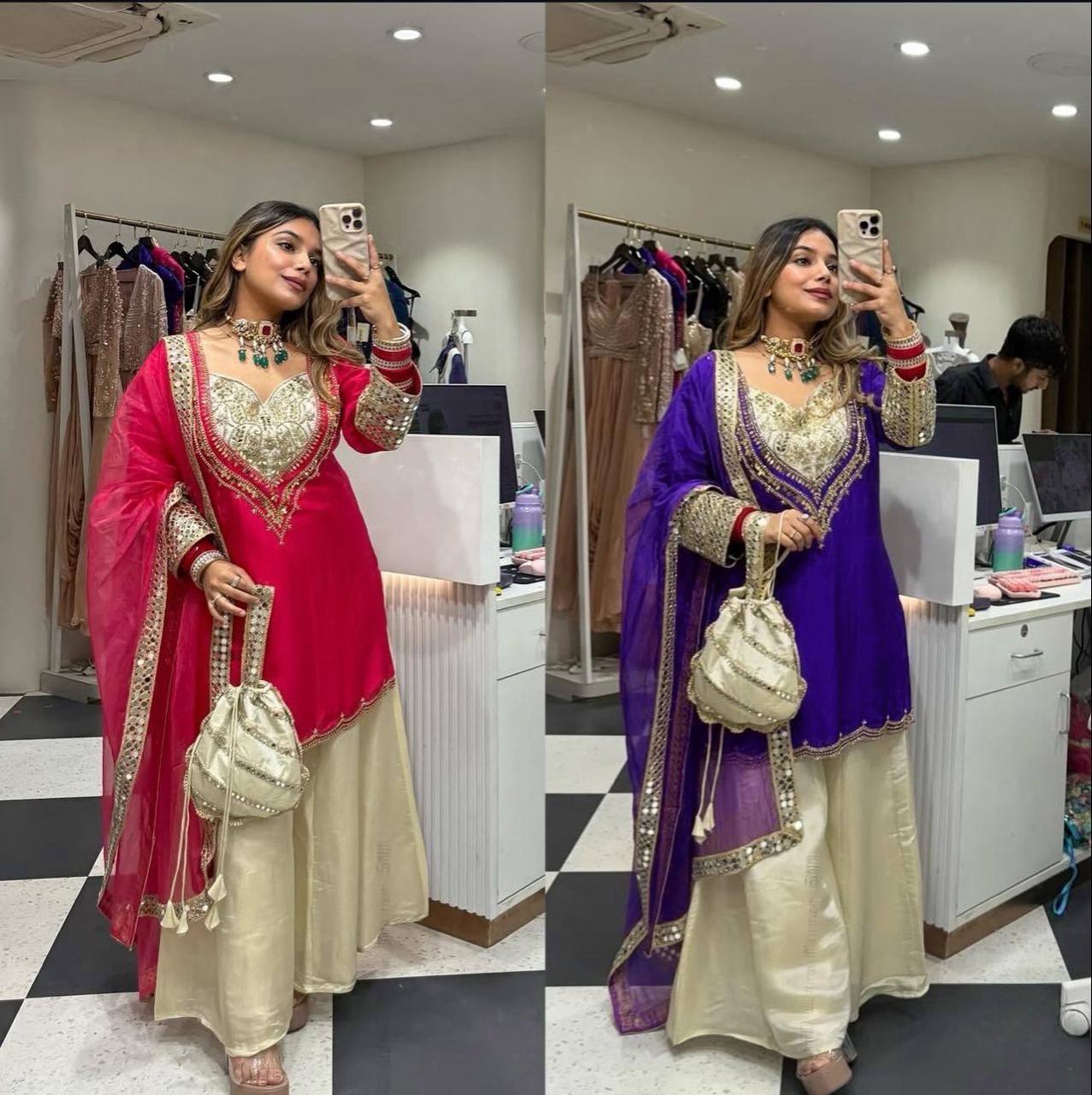 Elegance in Duality: A Fashionable Color Story