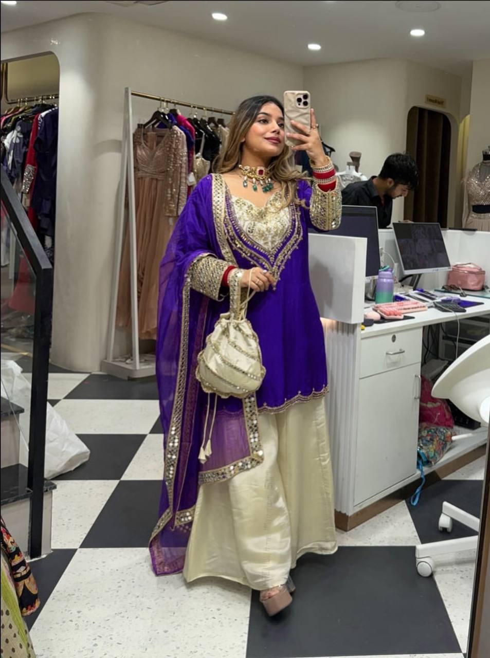 Elegance in Duality: A Fashionable Color Story