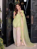 Serene Beauty: A Young Muse Adorned in Lush Green