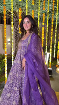 A Royal Amethyst Dream, Woven in Timeless Grace
