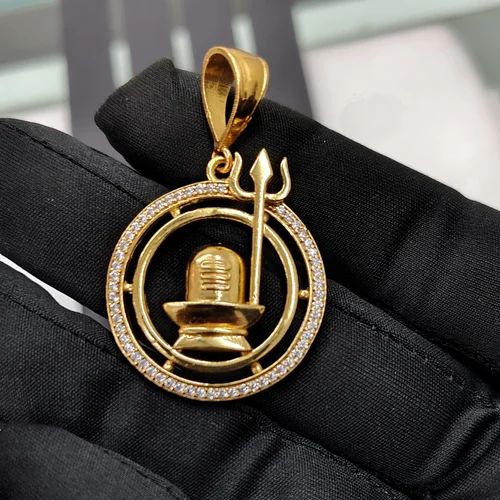 Shivling Trishul Pendant