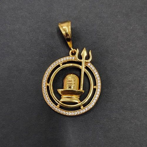 Shivling Trishul Pendant