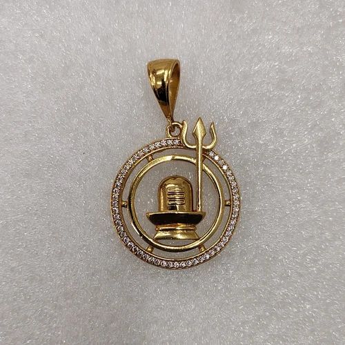 Shivling Trishul Pendant